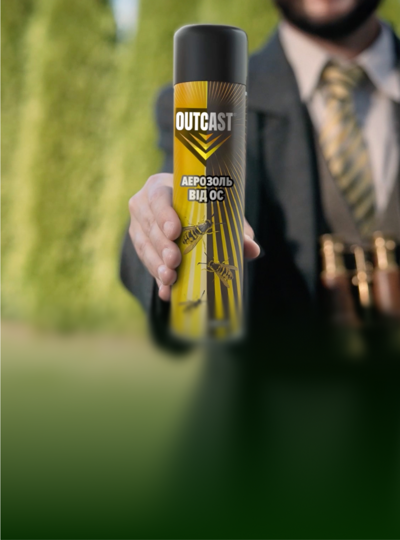 OUTCAST® аерозоль від ос