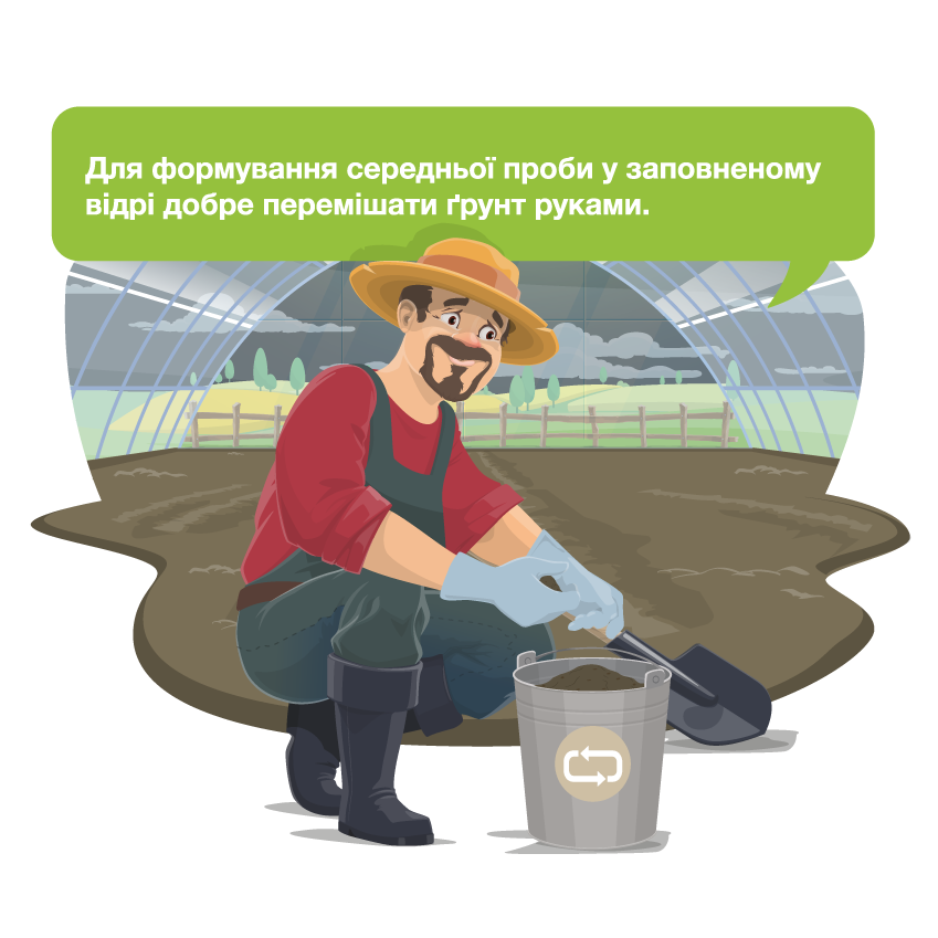 Відбір зразків ґрунту