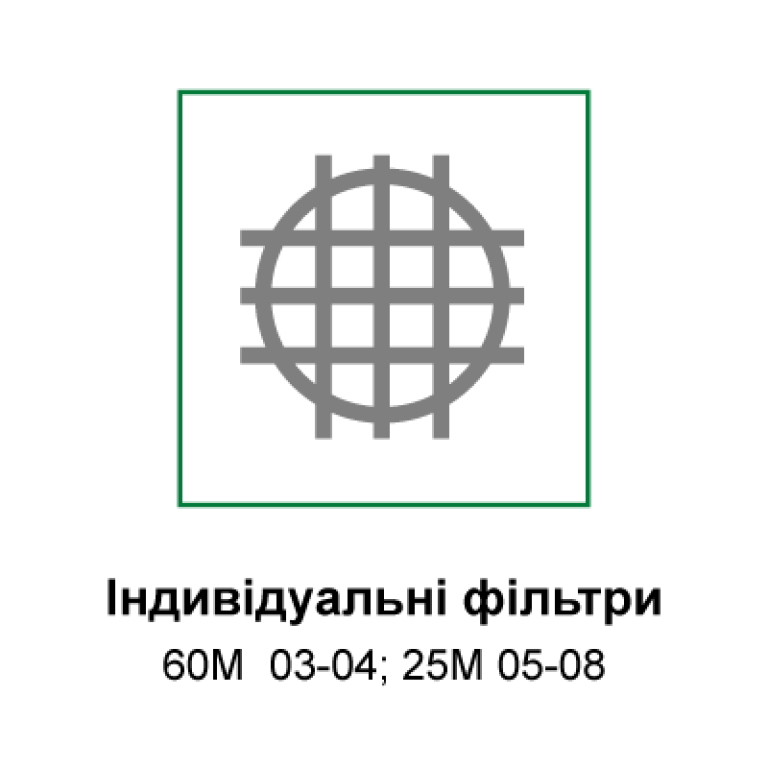 Індивідуальні фільтри