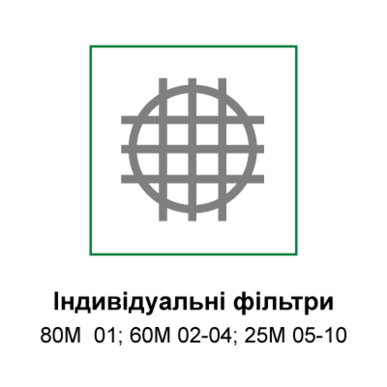 Індивідуальні фільтри