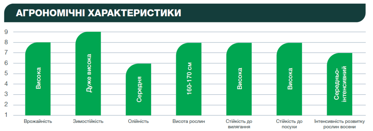Агрономічні характеристики НК Технік