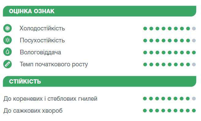Оцінка ознак Амбадор