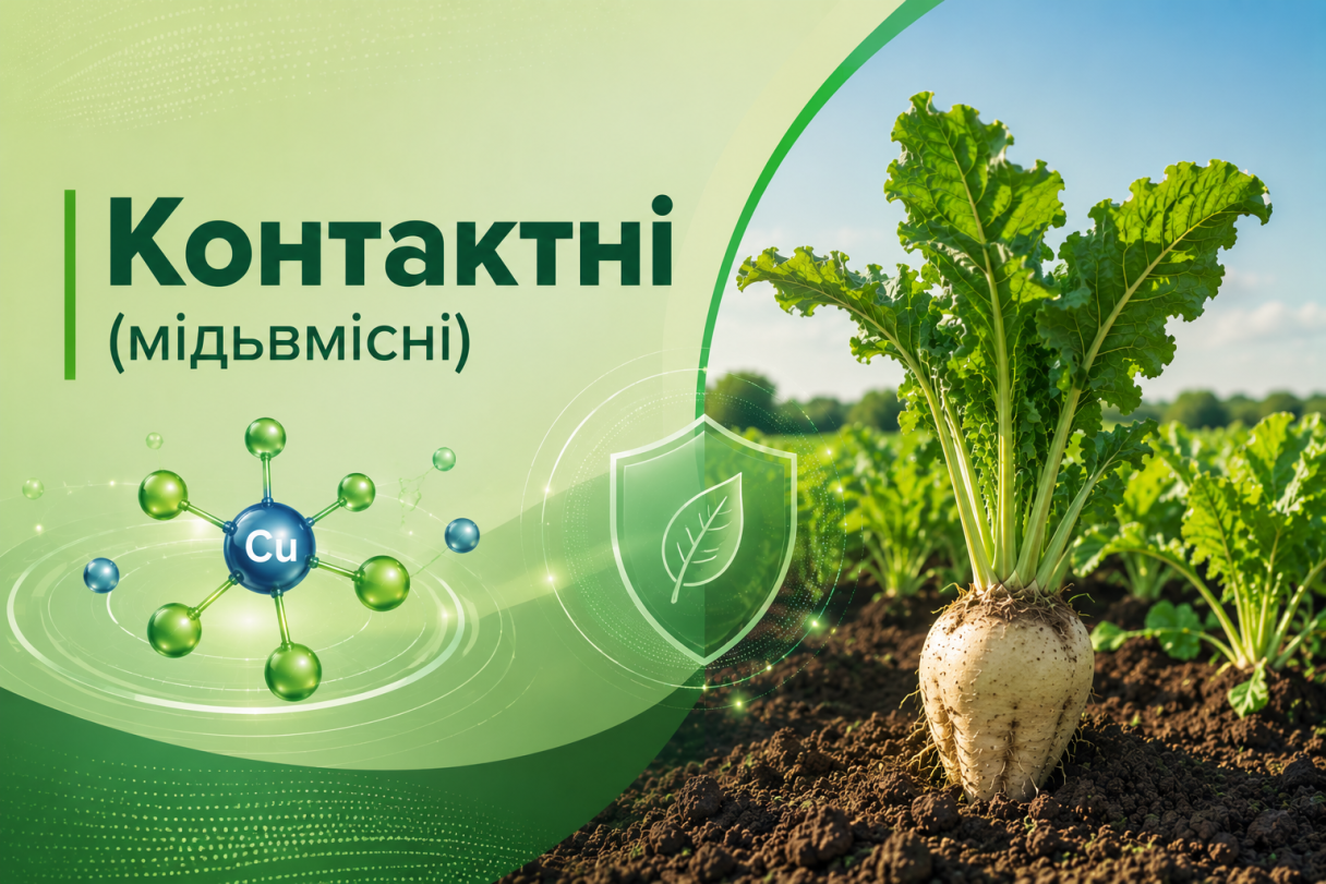 Контактні (мідьвмісні) фунгіциди